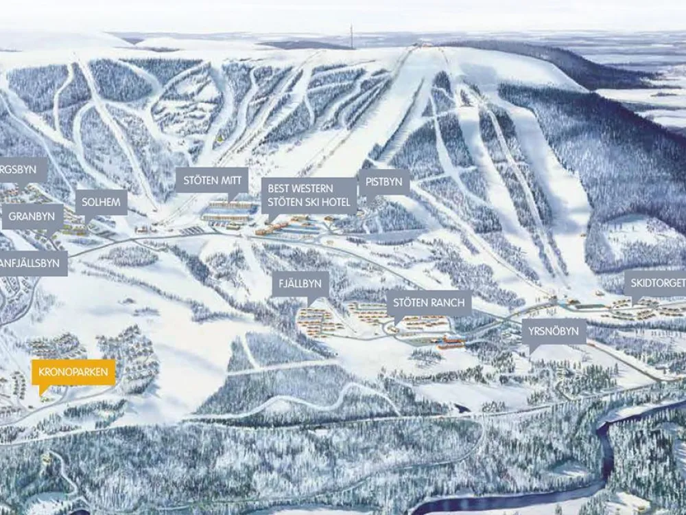 Snövägen 23, 70 kvm 8+2 bäddar,2 sovrum + 2 sovloft Djurtillåten