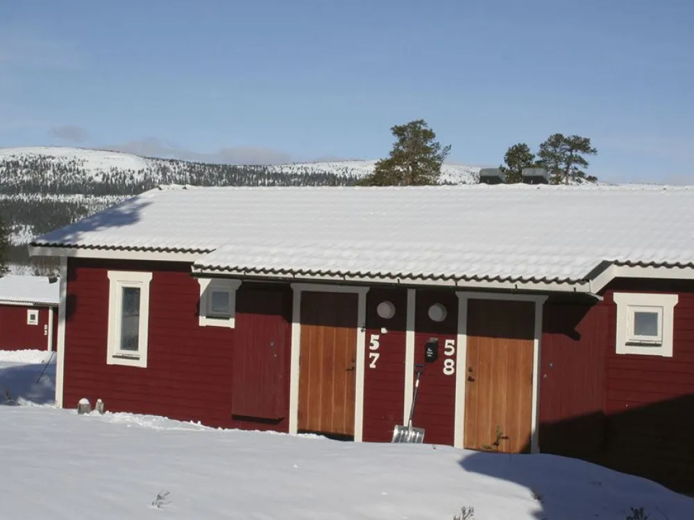 Mellanstuga 55, 4 bäddar djurtillåten (handikappsvänlig)