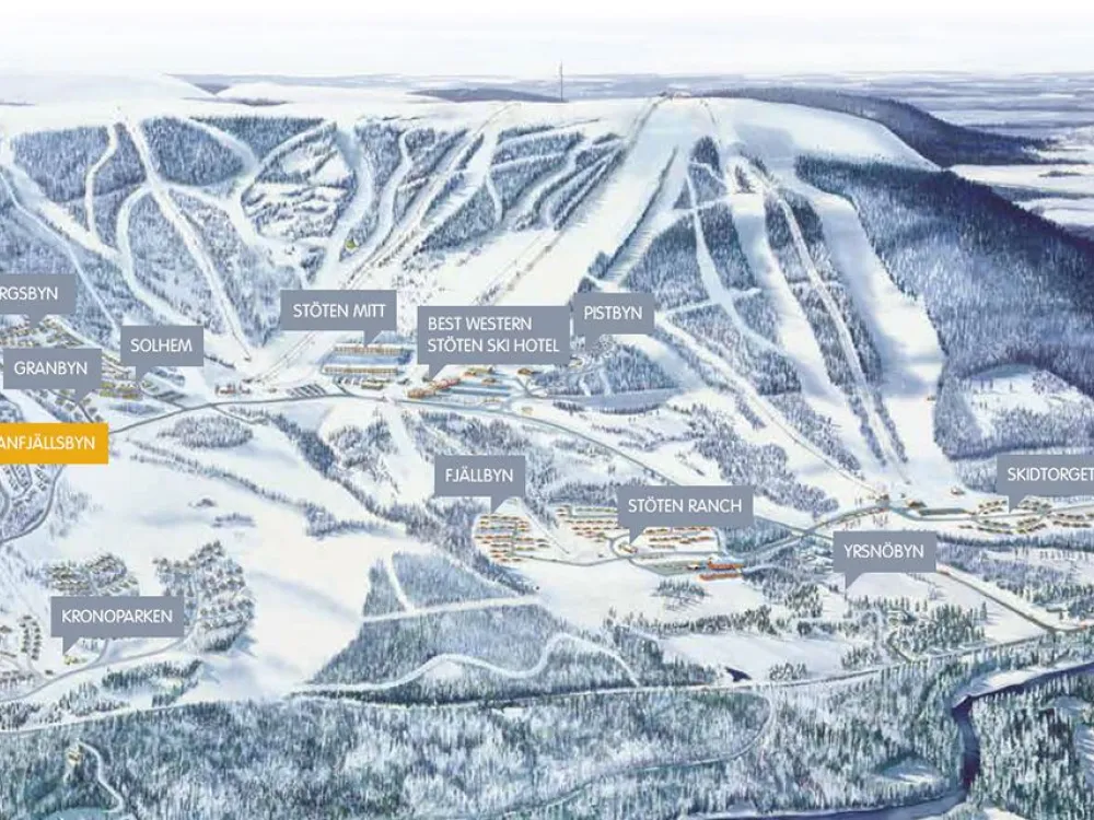 Glaciärvägen 9 150kvm 12+2bäddar