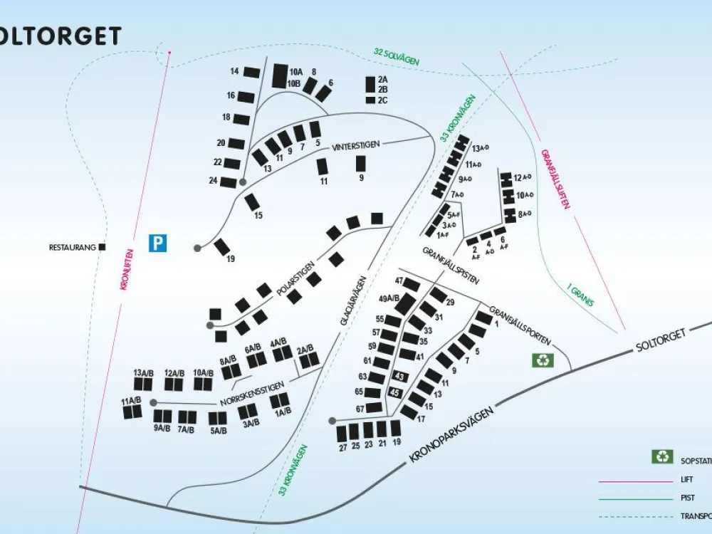 Glaciärvägen 2A, 8 bäddar