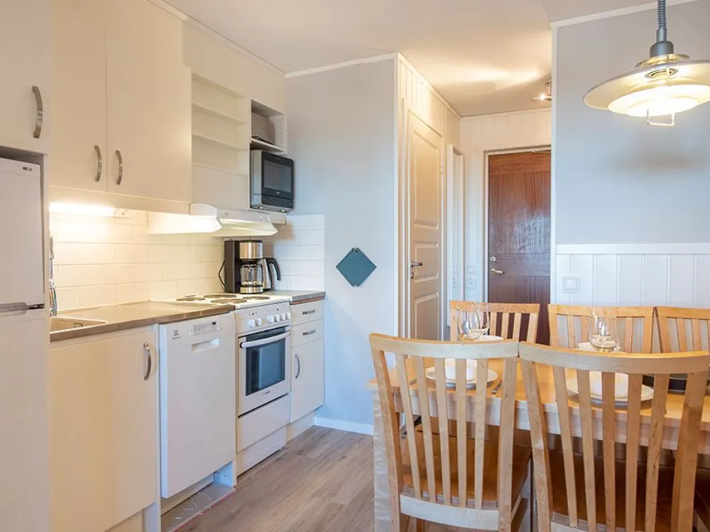 Deluxe utsikt mot backen