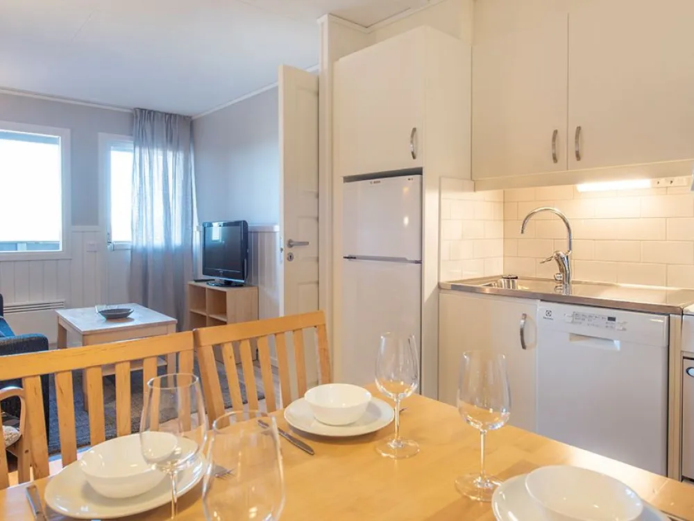 Deluxe utsikt mot backen
