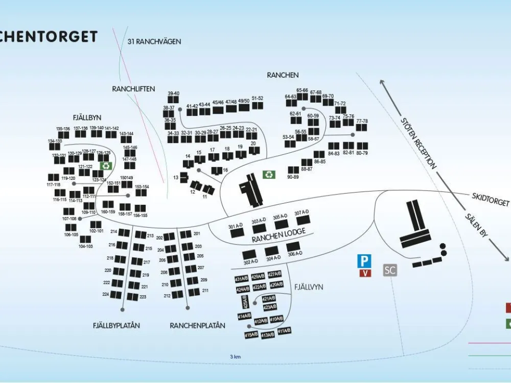 Ranchen Platån 201D, 9 bäddar 