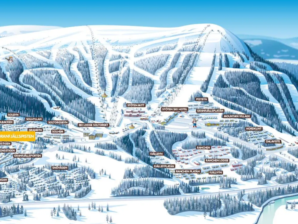 Granfjällspisten 12A, 8 bäddar