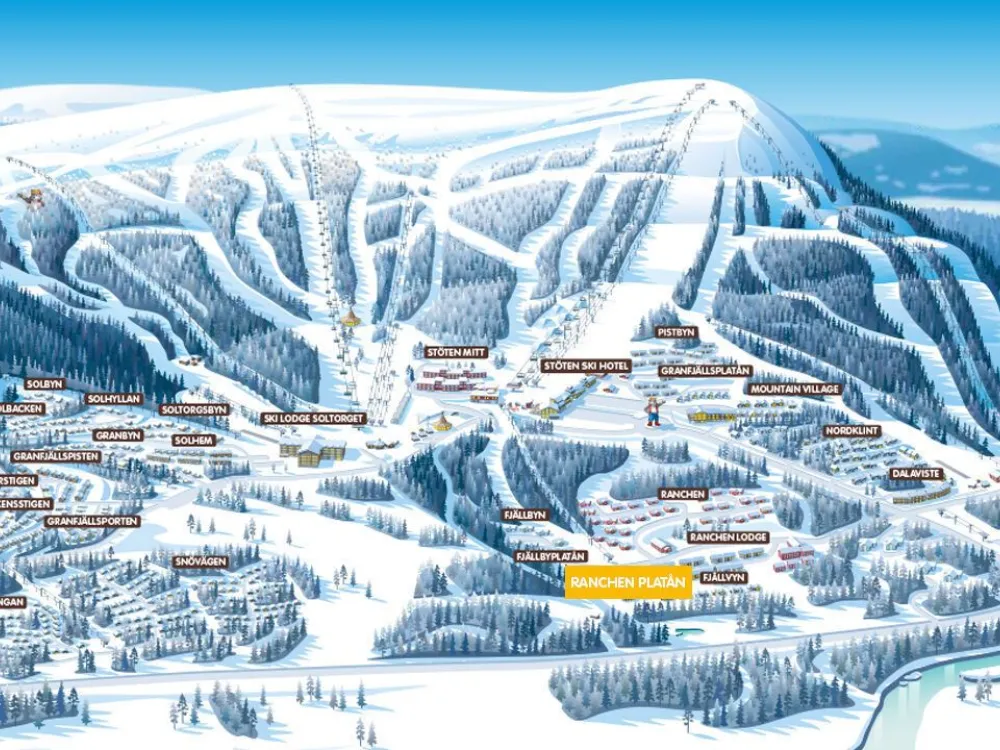 Ranchen Platån 205B, 6 bäddar
